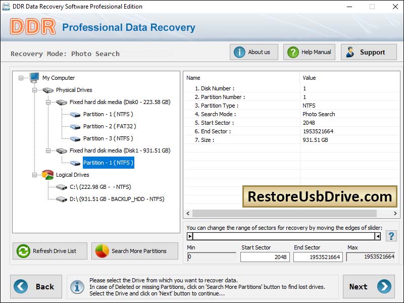 USB Drive Restore 4.0.1.6