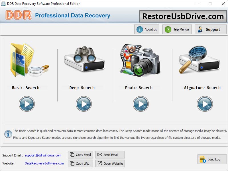 Windows 7 USB Drive Data Restore Software 5.3.1.2 full