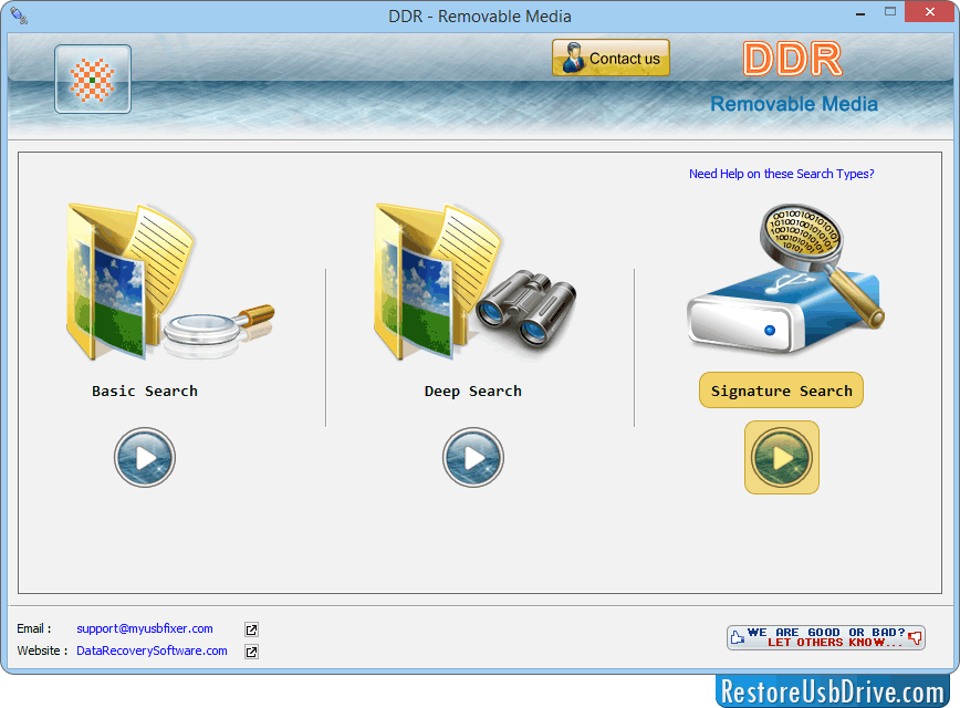 USB Mass Media Data Recovery Software